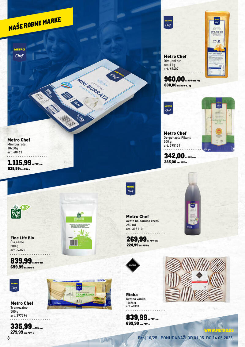 Metro katalog hrana