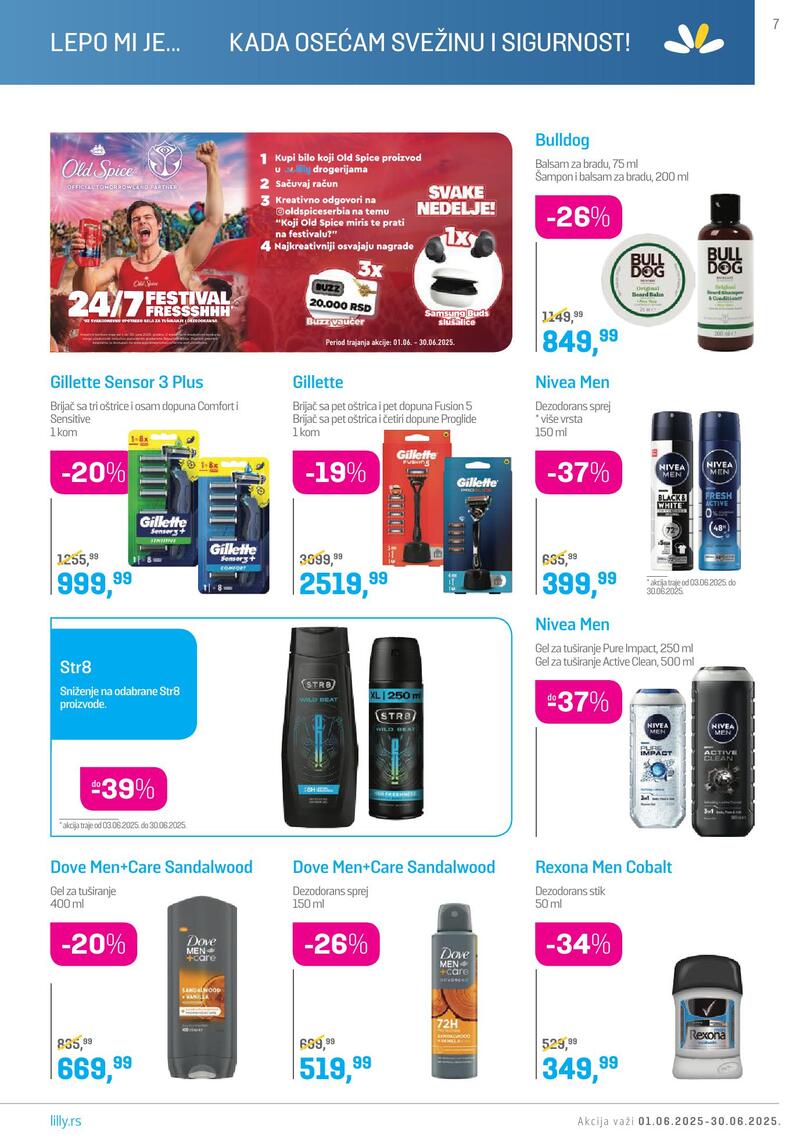 Lilly Drogerie katalog akcija