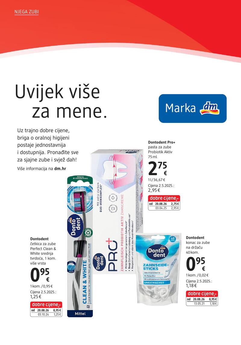 DM mjesečni katalog