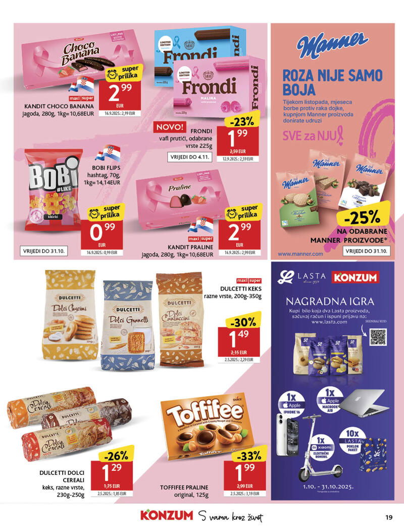 Konzum kataloška akcija