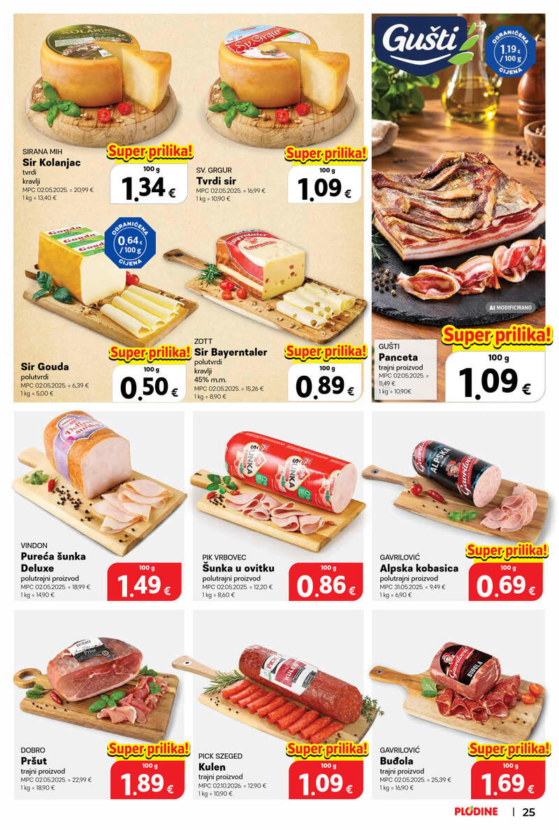 Plodine katalog - Tjedna akcija