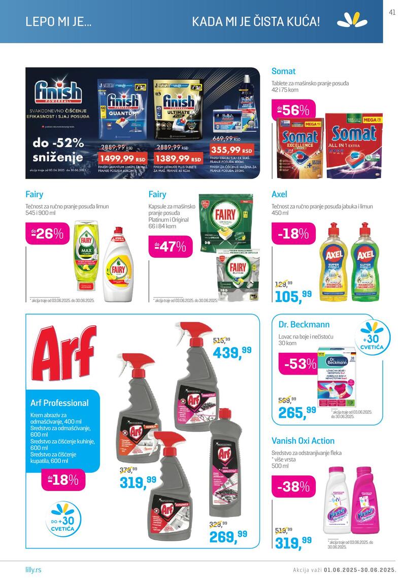 Lilly Drogerie katalog akcija