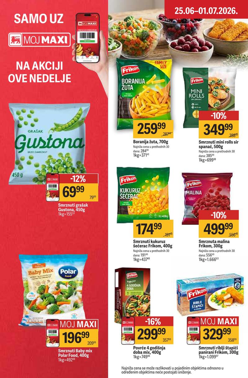 Maxi nedeljna akcija