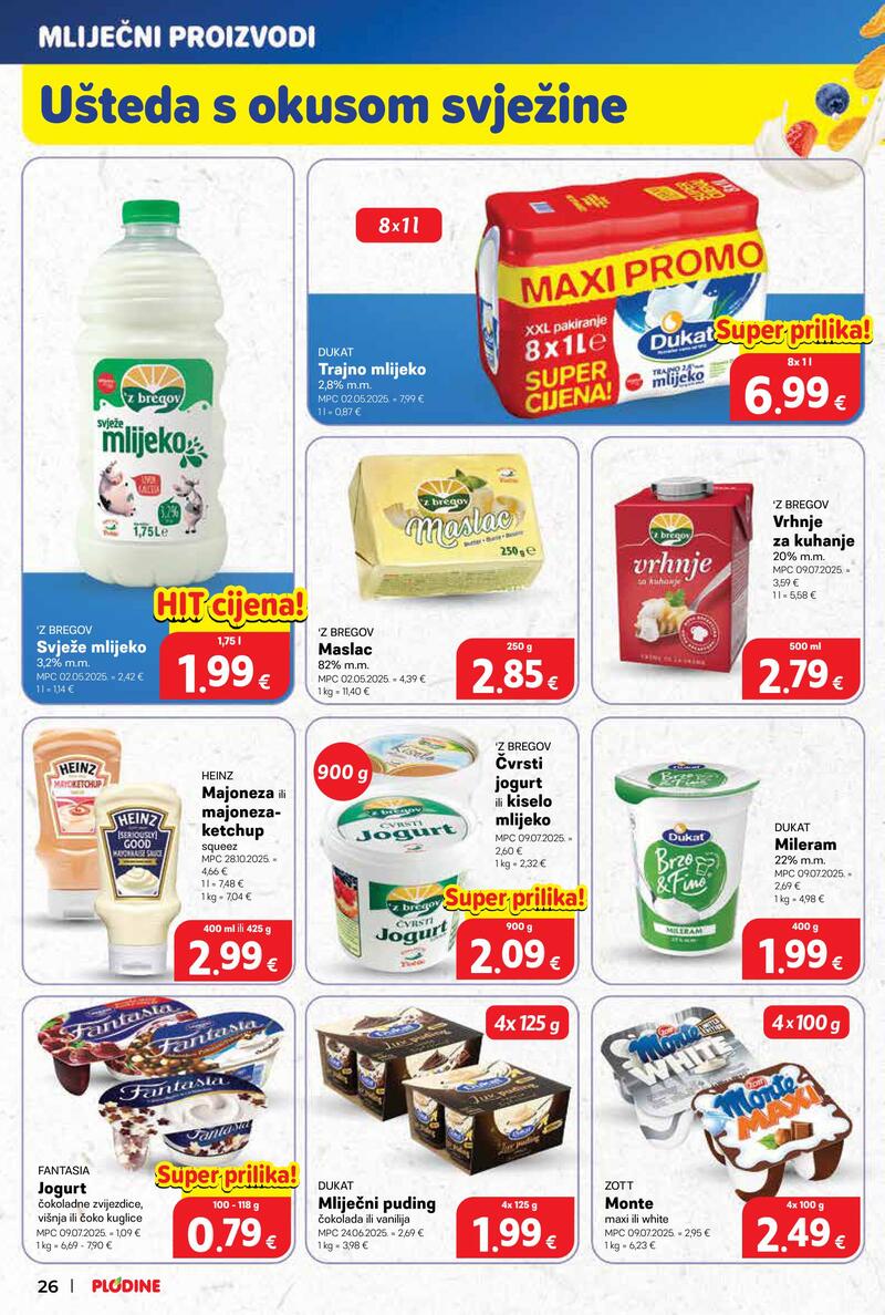 Plodine kataloška akcija