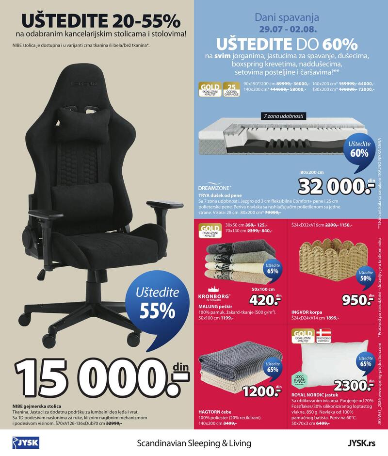 JYSK katalog akcija
