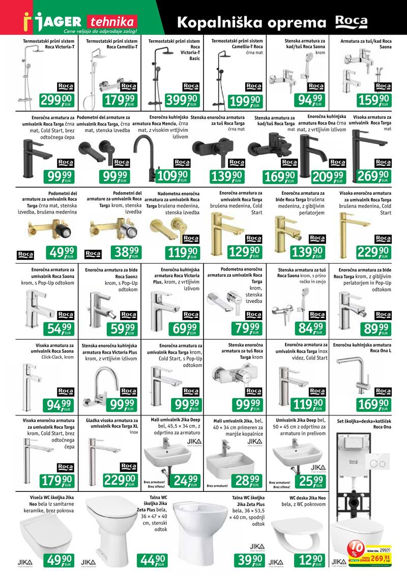 Jager katalog akcija Katalog tehnika