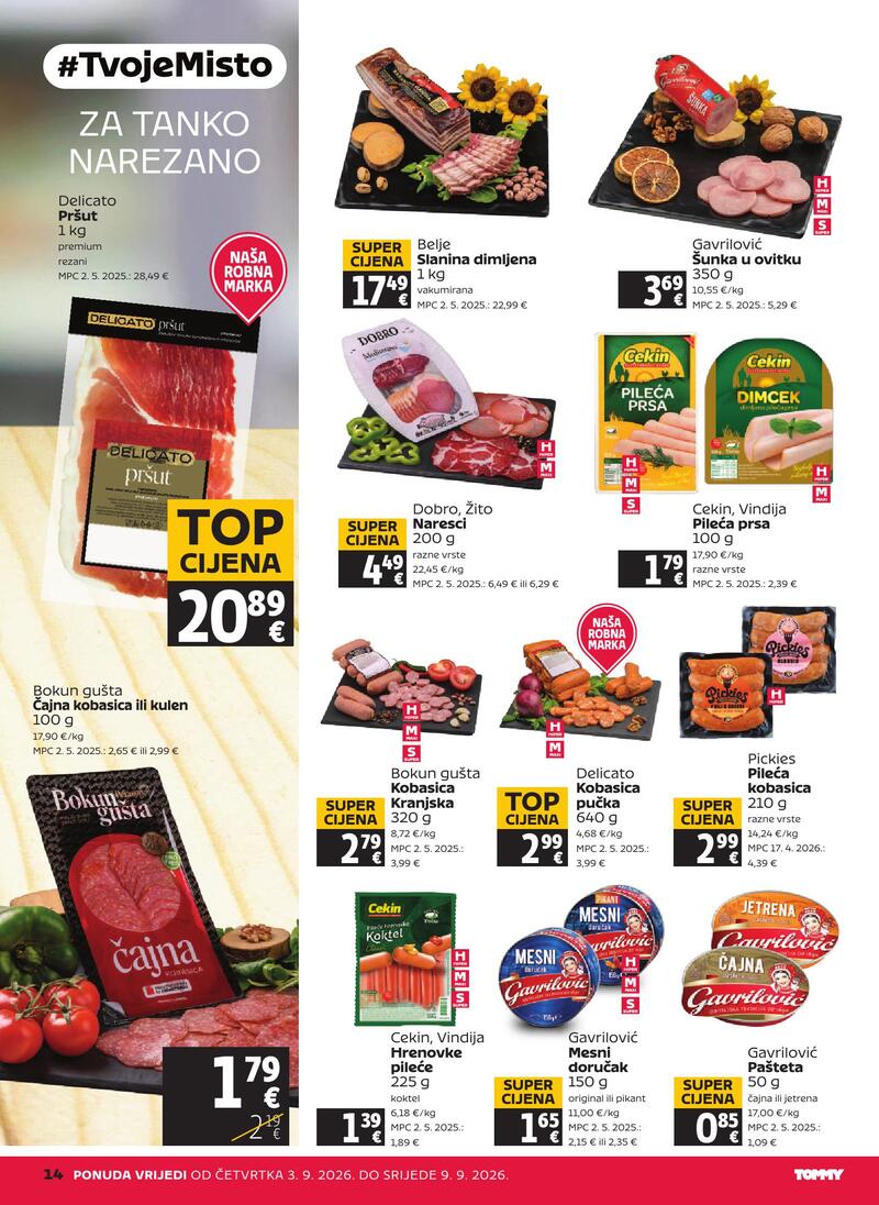 Tommy akcijski katalog