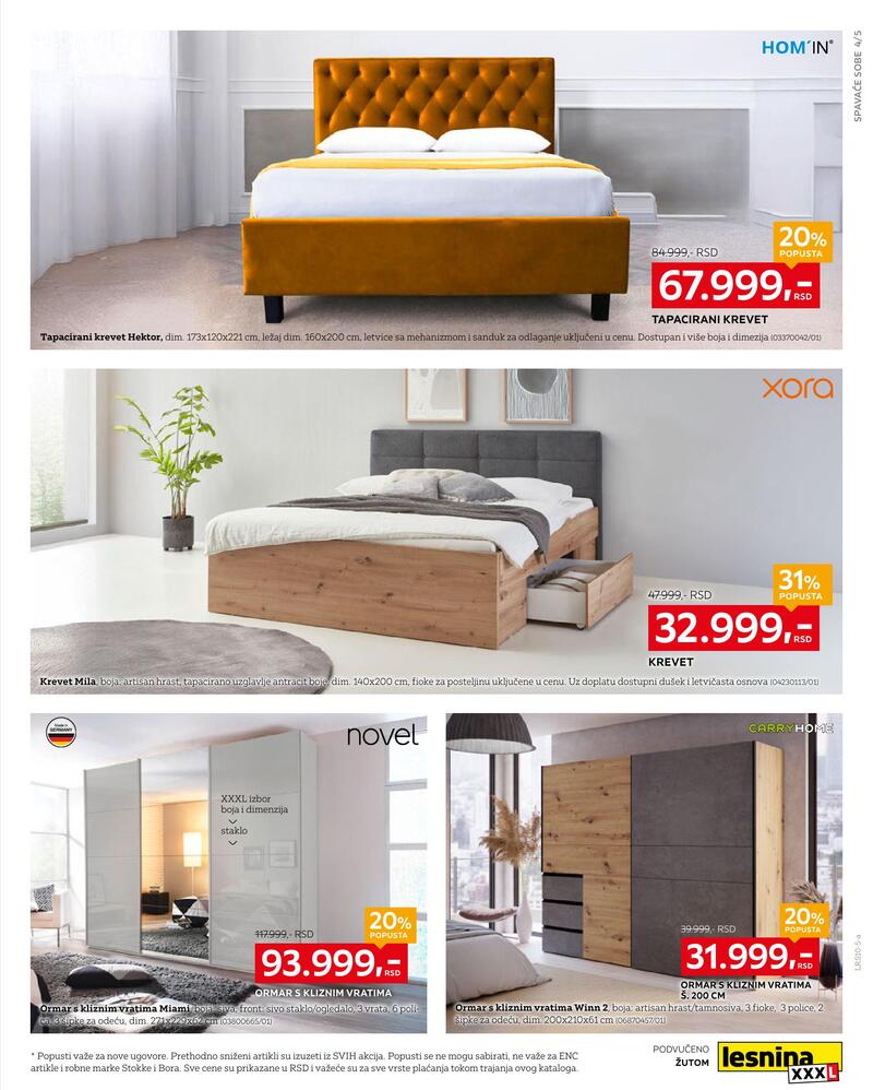 Lesnina XXXL katalog akcija