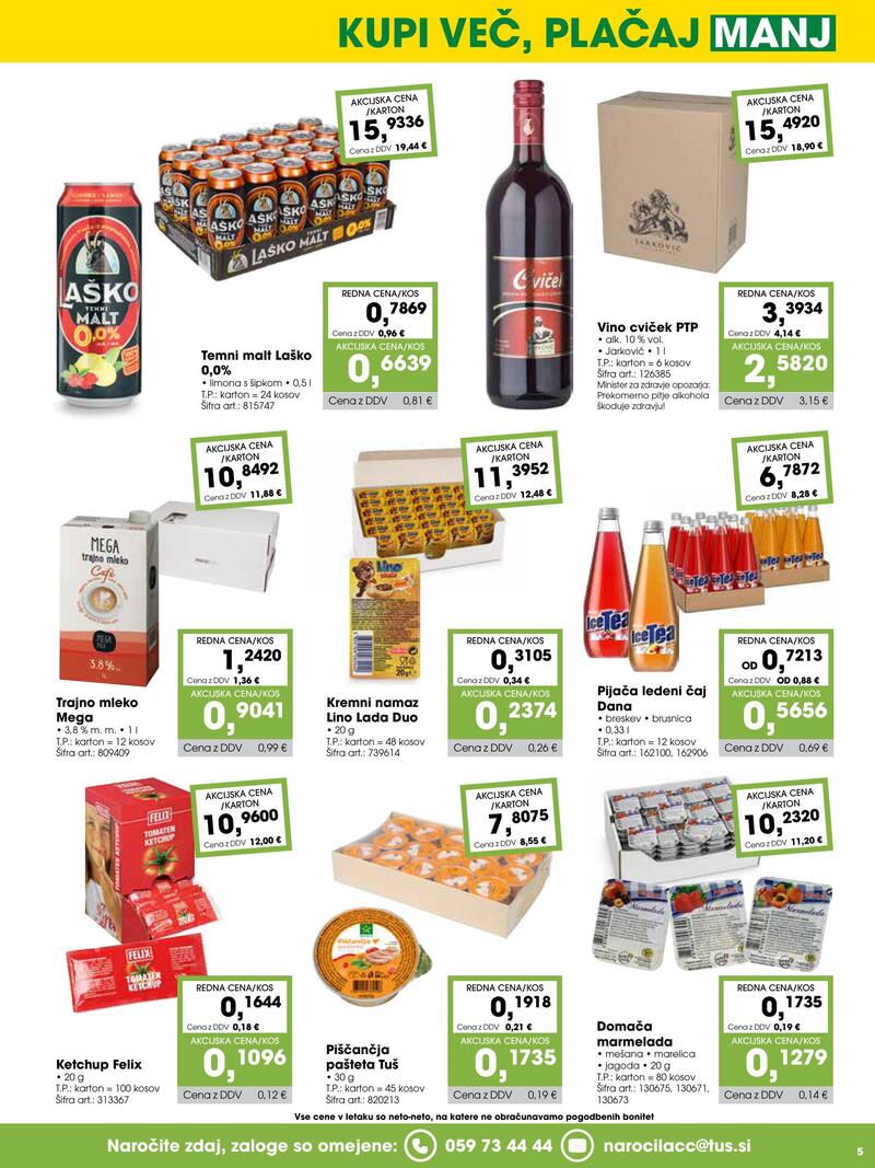 Tuš Cash & Carry gostinec