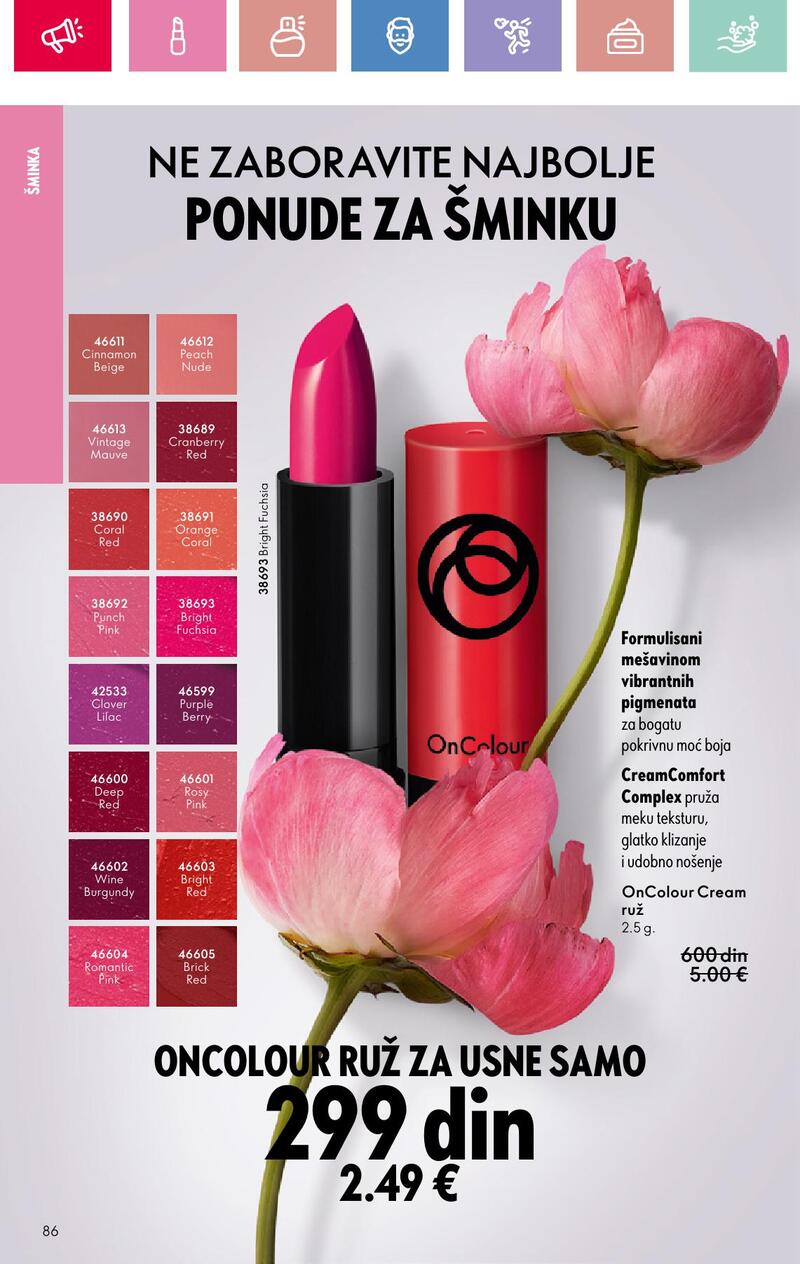 Oriflame katalog akcija