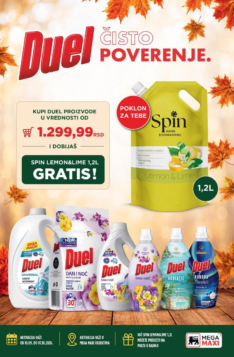 Mega Maxi katalog - Jesenje čišćenje