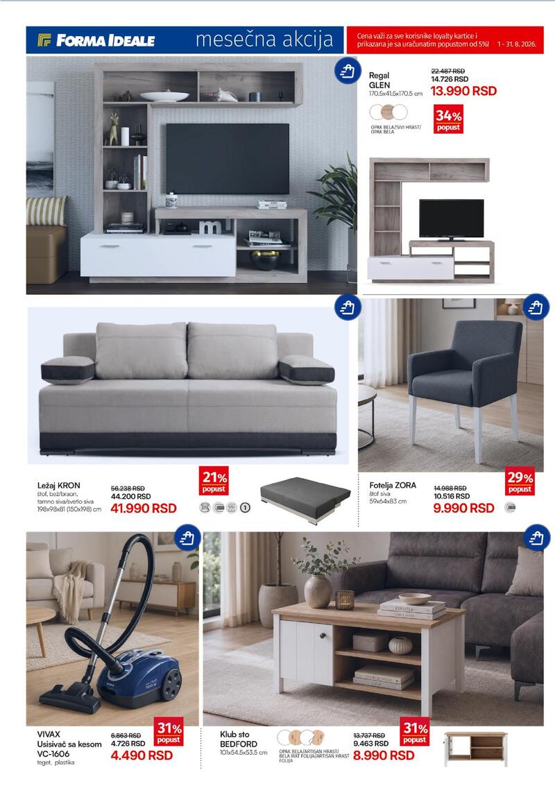 Forma Ideale katalog akcija