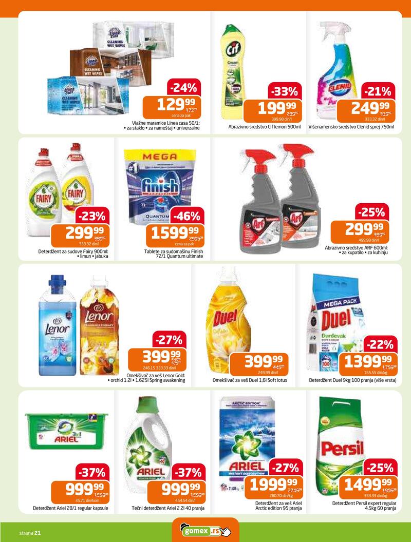 Gomex katalog nedeljna top ponuda