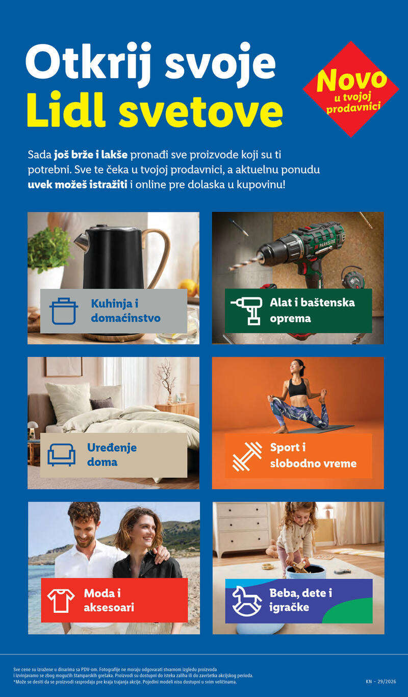 Lidl katalog akcija