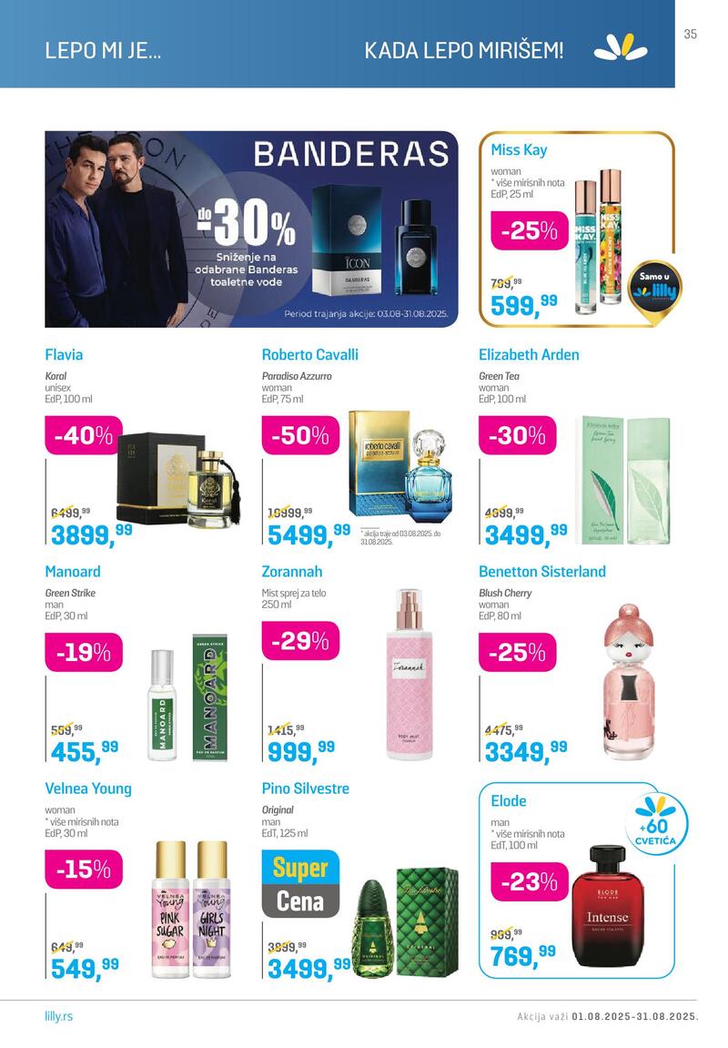 Lilly Drogerie katalog akcija