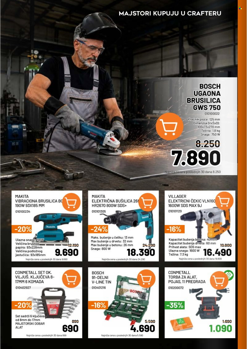 Crafter akcijski katalog