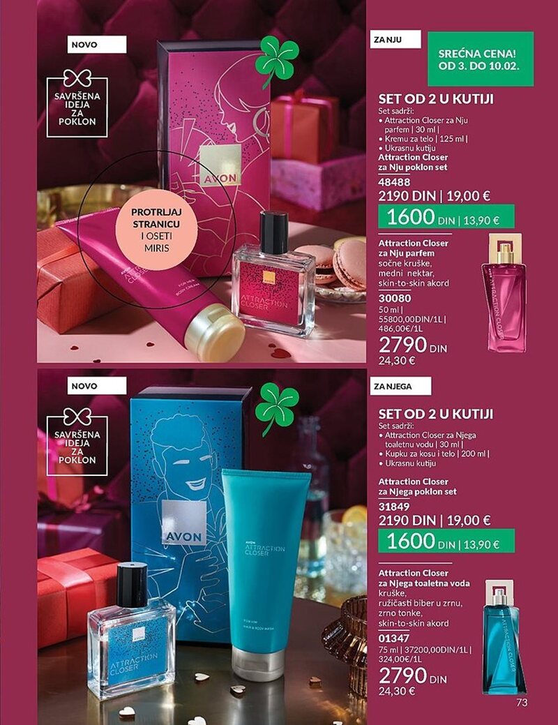 Avon katalog akcija