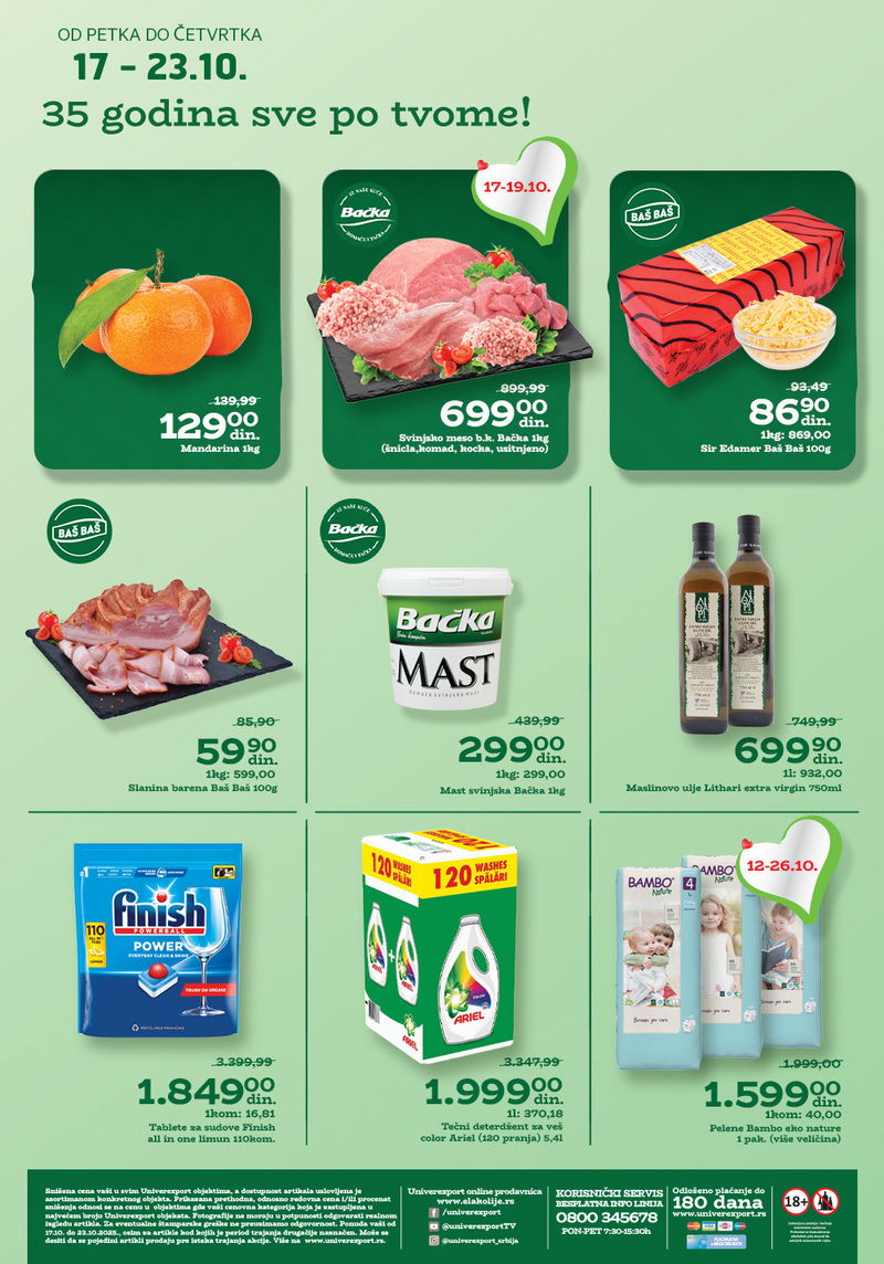 Univerexport katalog nedeljna akcija