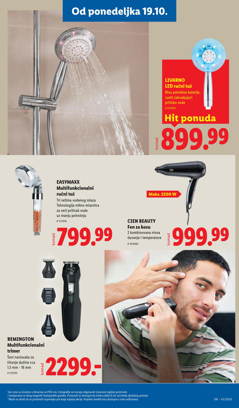 Lidl katalog - Nedeljna akcija