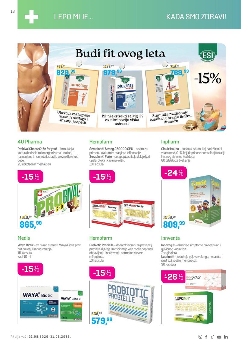 Lilly Drogerie katalog akcija