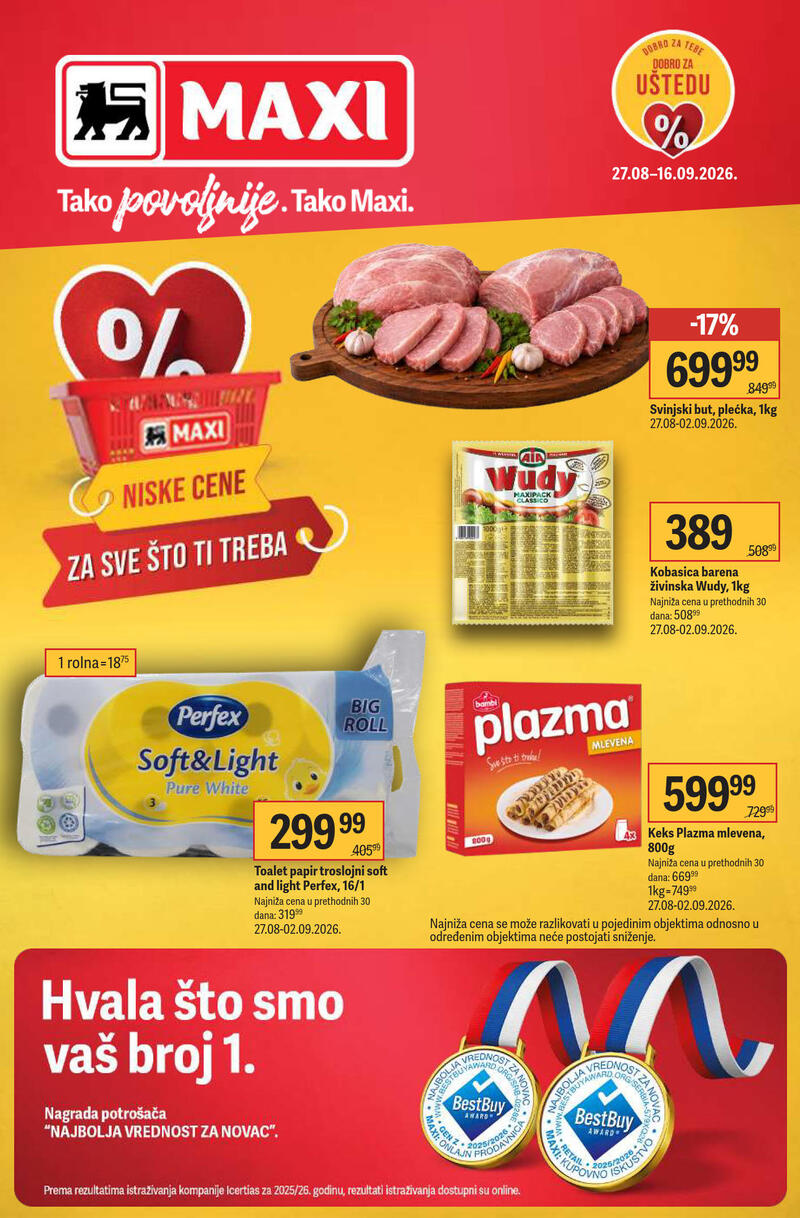 Maxi katalog akcija Katalog akcija