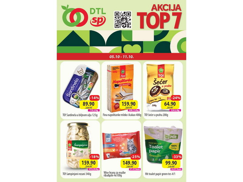 Senta Promet katalog akcija Top 7