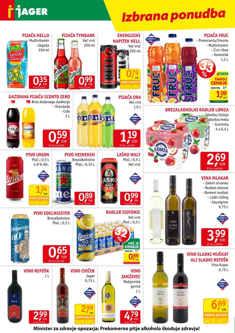 Jager katalog - Živilo