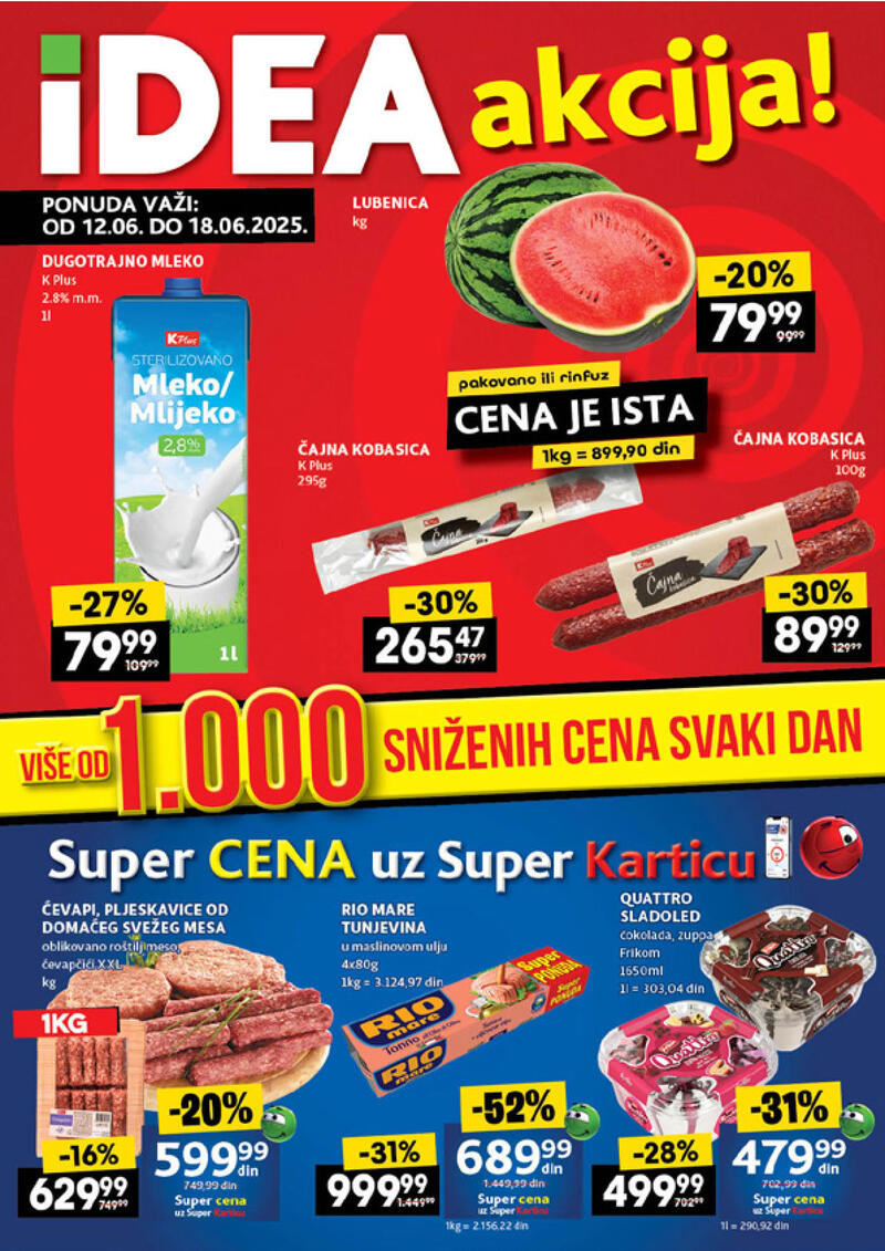 Idea katalog nedeljna akcija