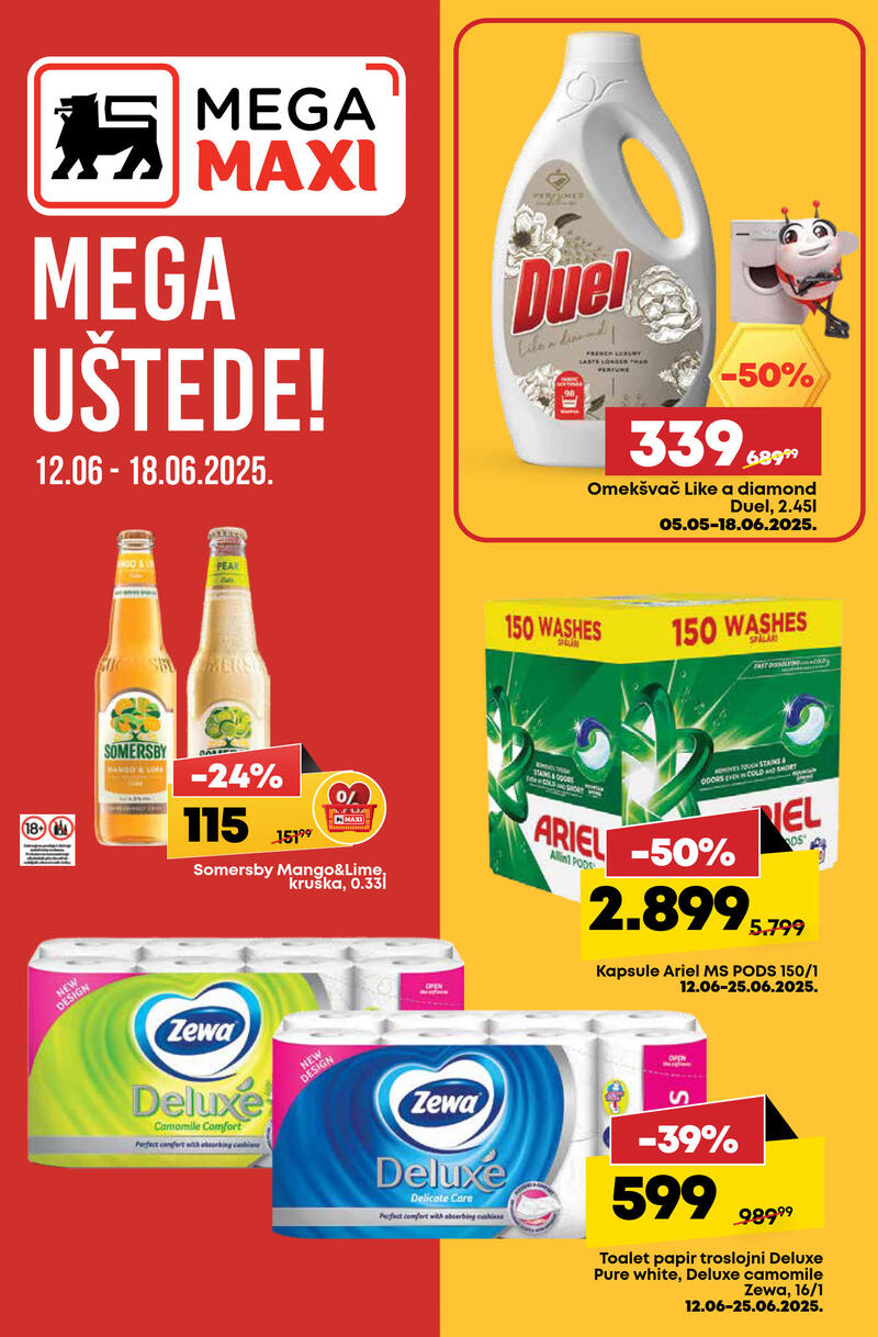 Mega Maxi nedeljna akcija
