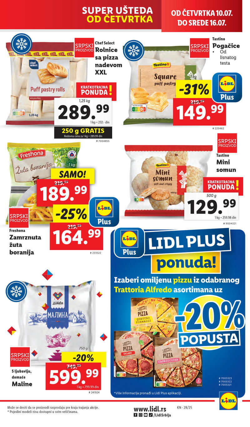 Lidl katalog akcija