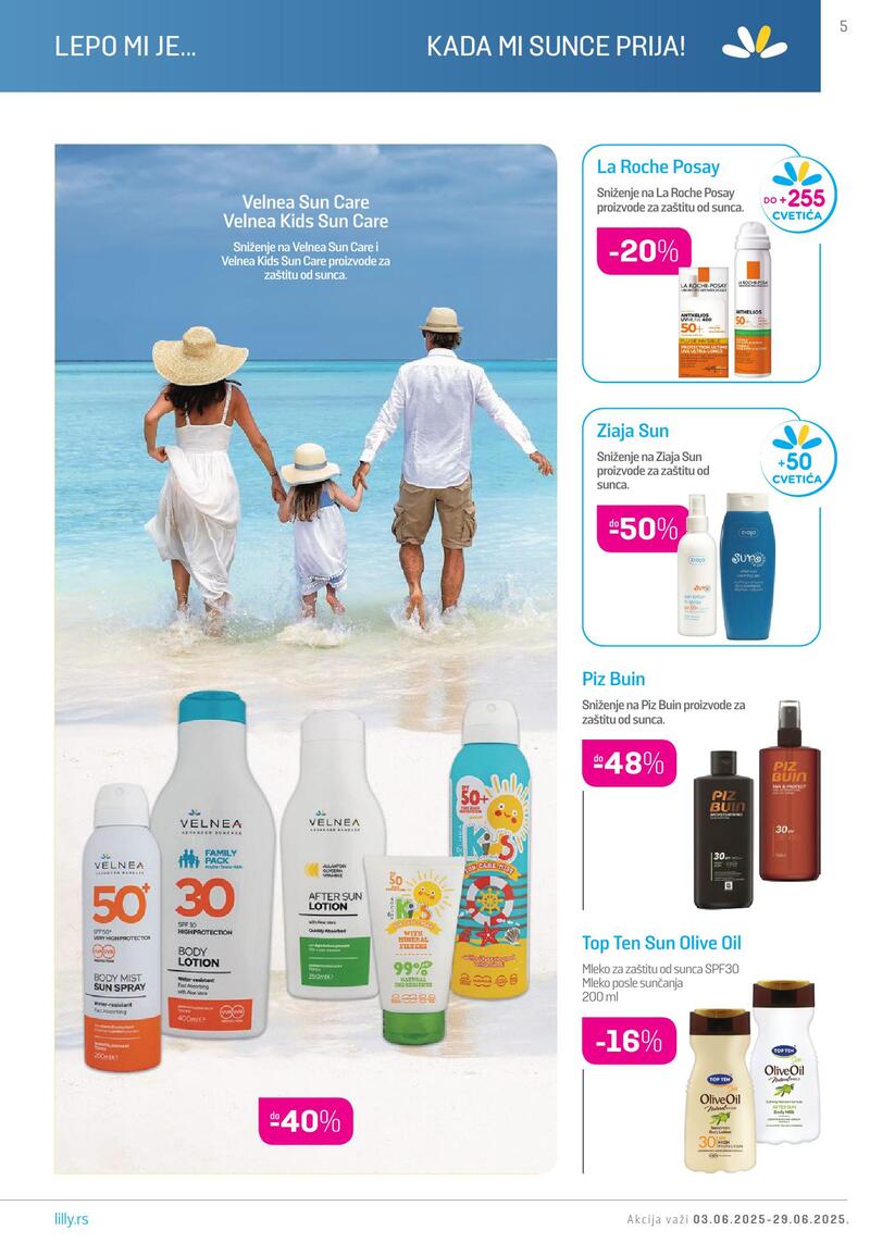Lilly Drogerie katalog akcija
