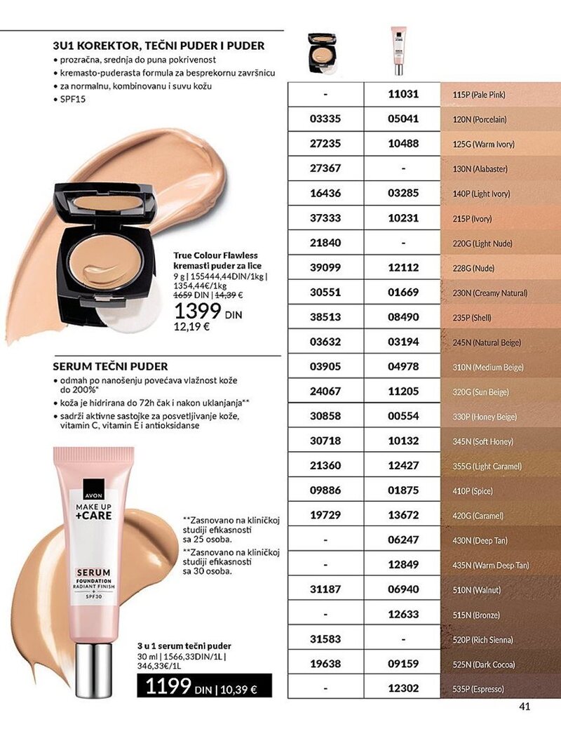 Avon katalog akcija