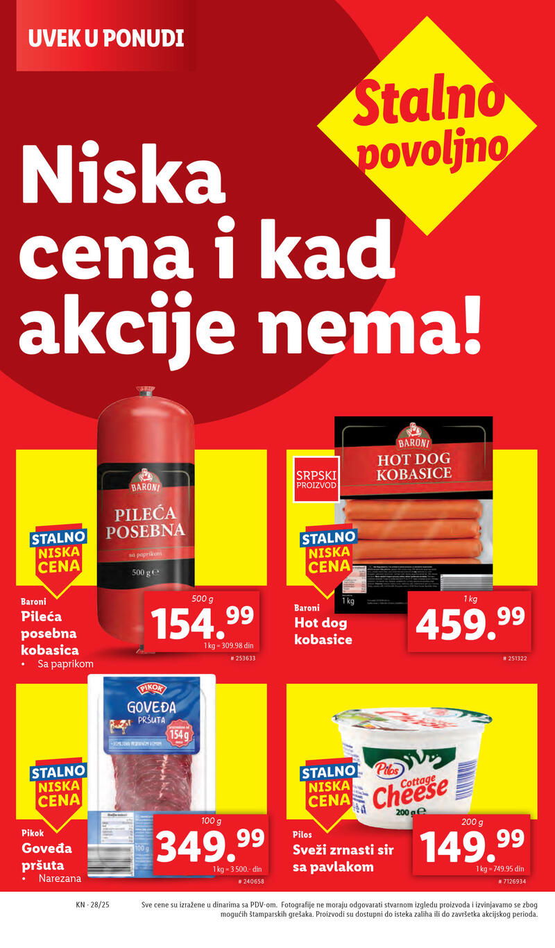 Lidl katalog akcija