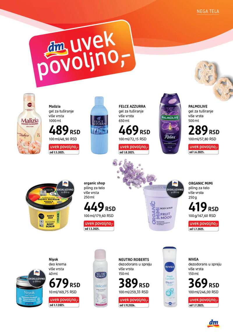 DM Drogerie katalog akcija