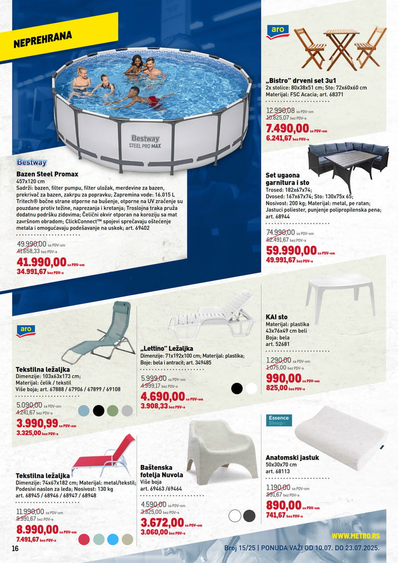 Metro katalog akcija