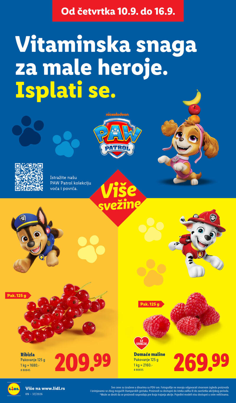 Lidl katalog akcija