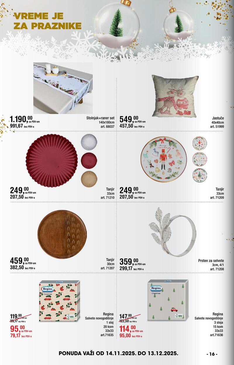 Metro katalog praznična ponuda