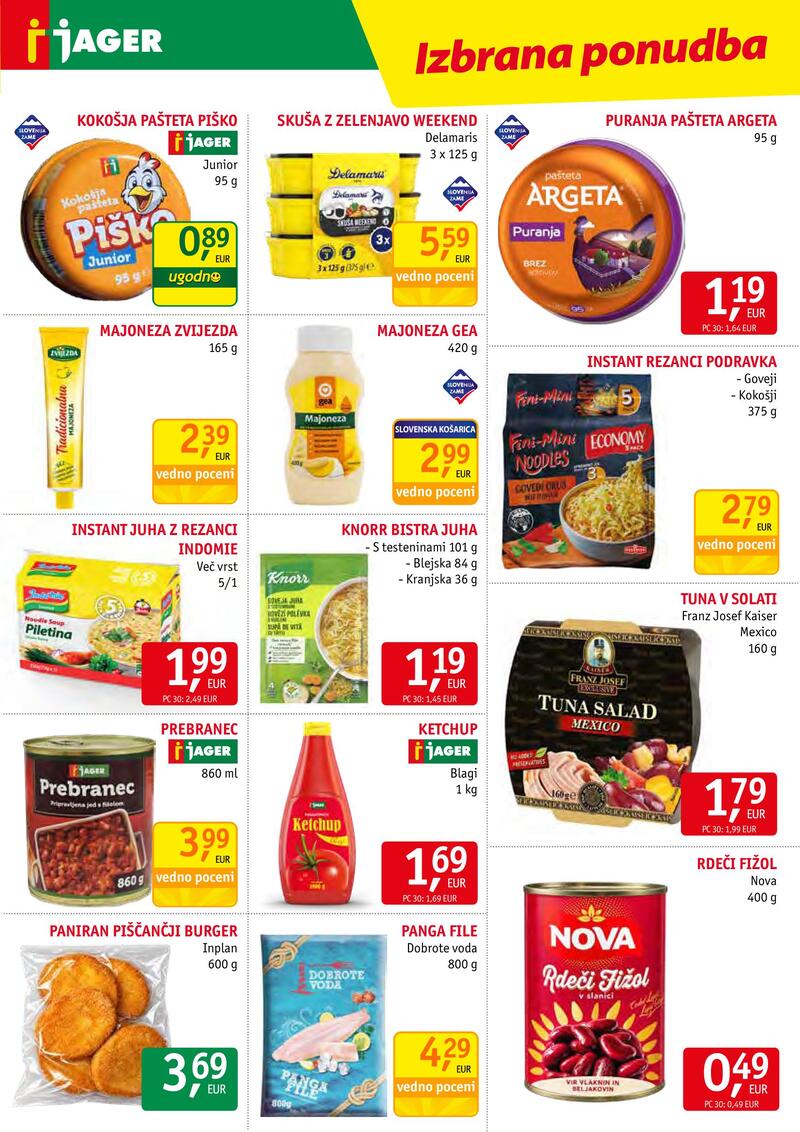 Jager katalog - Živilo