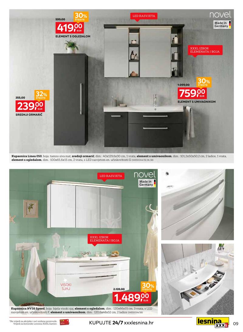 Lesnina XXXL katalog akcija
