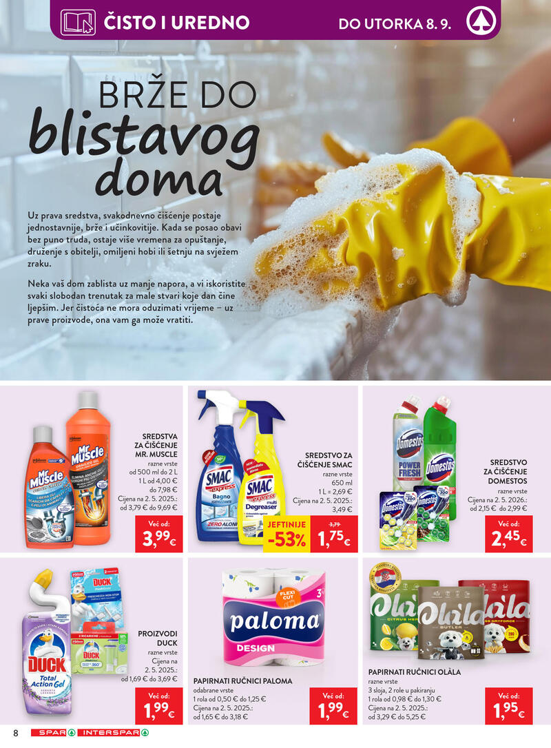Spar kataloška akcija