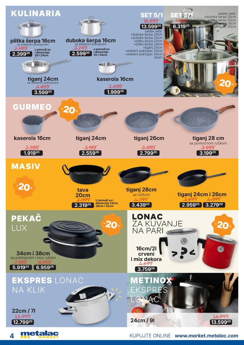 Metalac Market katalog - Mesečna akcija