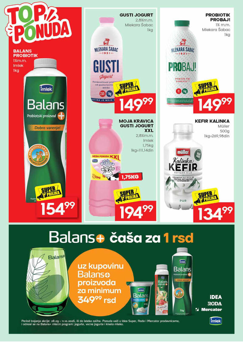 Roda katalog - Dvonedeljna akcija