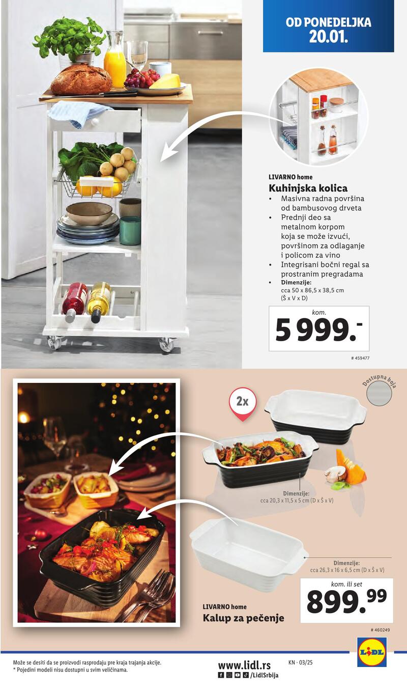 Lidl katalog akcija neprehrana