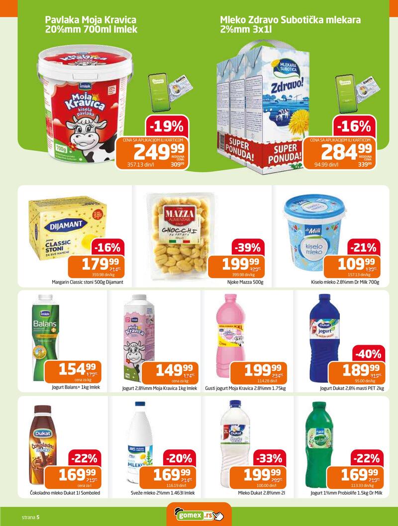 Gomex katalog nedeljna top ponuda