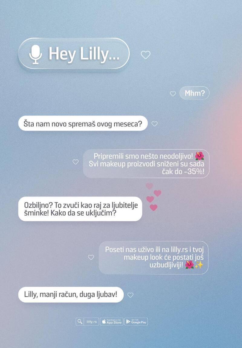 Lilly Drogerie katalog akcija