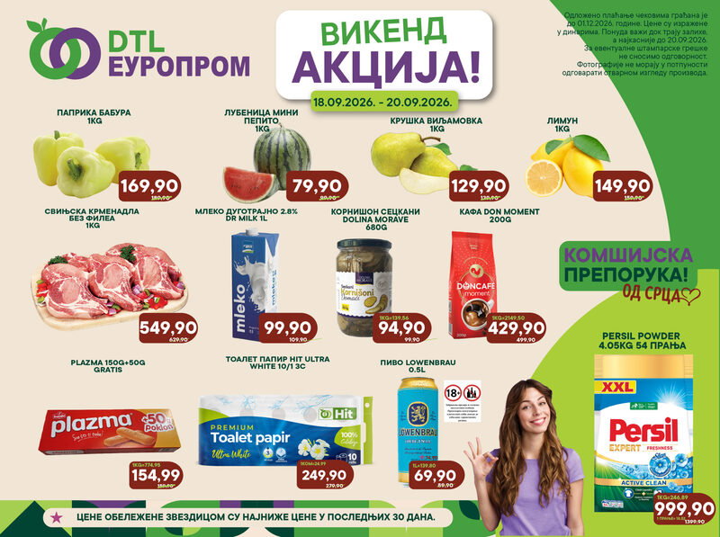 Europrom katalog akcija Vikend akcija