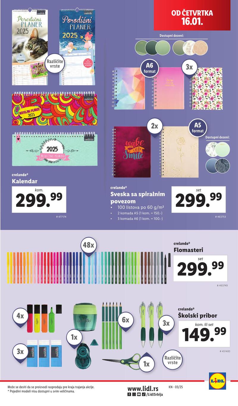 Lidl katalog akcija neprehrana