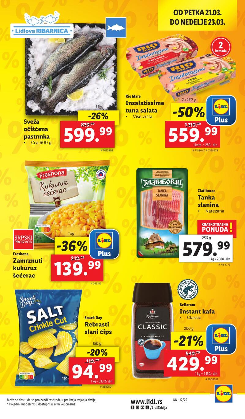 Lidl katalog akcija