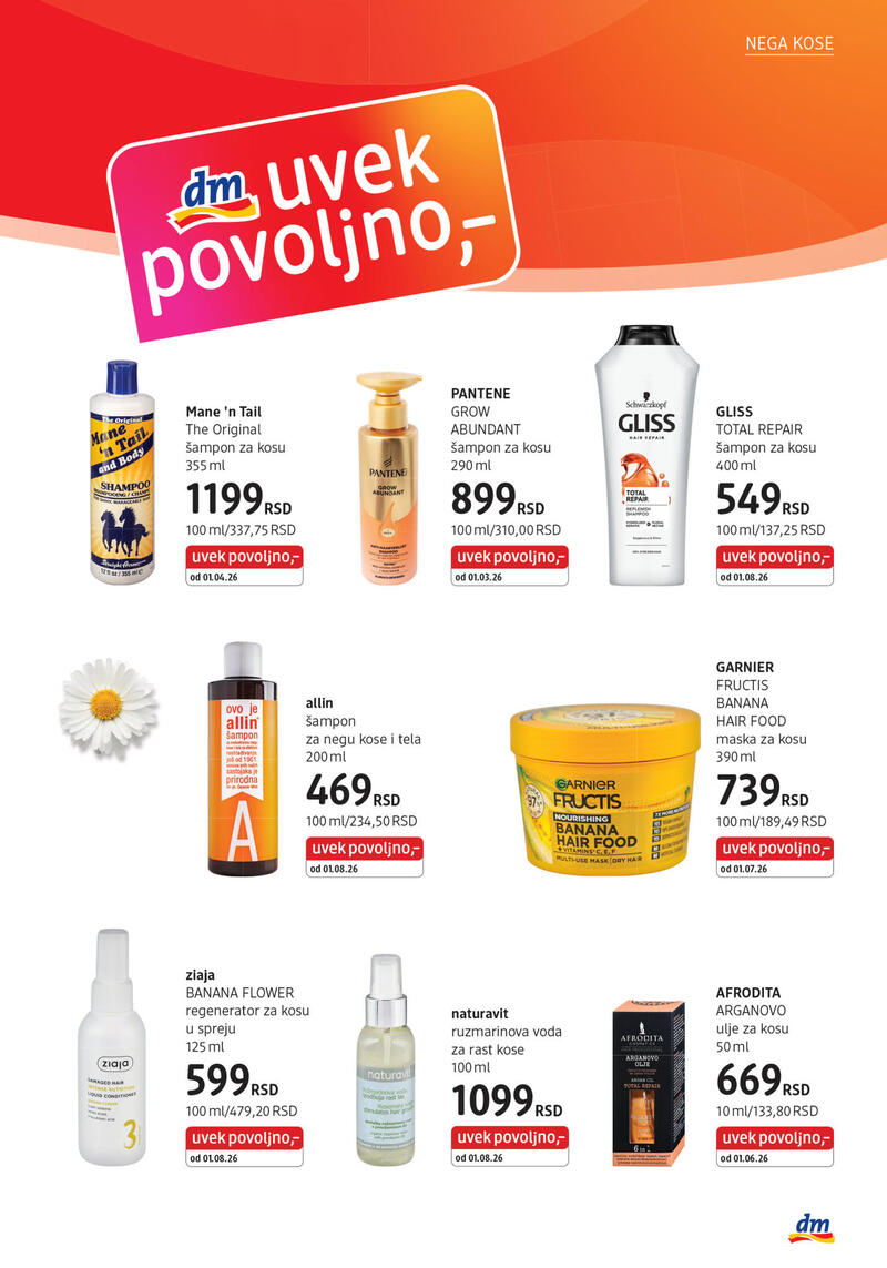 DM Drogerie katalog akcija