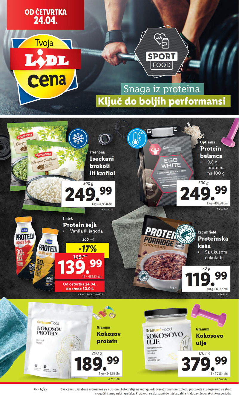 Lidl katalog akcija